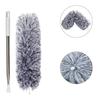 Retractable Duster Stainless Steel 2.8m LongHandle Dusting Car Cleaning Brush Chicken Dust Tools Microfiber Feather Duster House