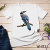 Blue Jay Bird Ornithology Unisex T-shirt