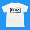 Футболка Nine Inch Nails в винтажном стиле, футболки с символикой групп Deftones и Rammstein.