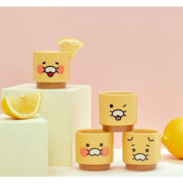 Набор керамических стаканов для соджу Chunsik, 4 шт., случайная доставка, 1 комплект, лучший персонаж Кореи