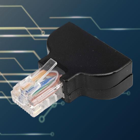 Адаптер-разъем с винтовыми клеммами RJ45 Стабильный Универсальный Разъем RJ45 папа на 8-контактную винтовую клемму Удлинитель Ethernet