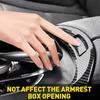 Carbon Fiber Console Armrest Button Trim Fits Mercedes Benz C Class W205 2015-20