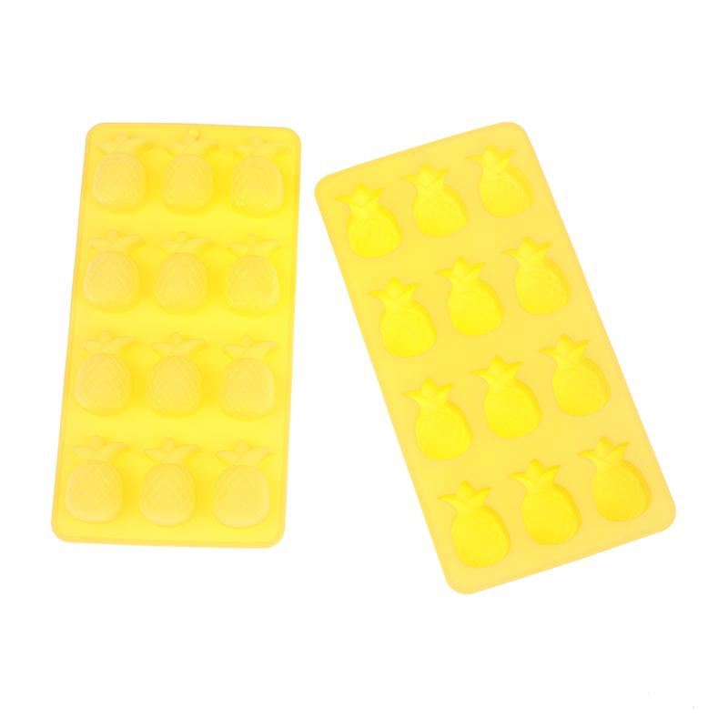 Силиконовая форма в виде ананаса на 12 отверстий, устройство для изготовления кубиков льда своими руками, форма для льда, формы для выпечки шоколадного торта, печенья, мусса, кексов, свечей, мыла