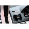 For Benz C-Class Dashboard Side Outlet Vent Silver Titanium Covrs Trim 2007-2014