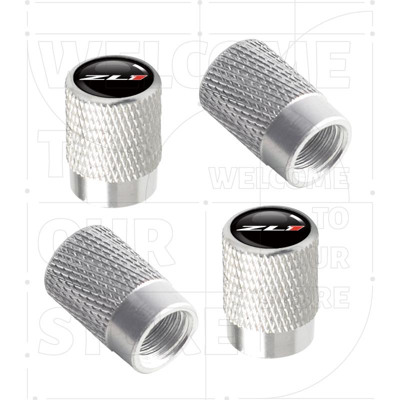 For Chevrolet ZL1 Comaro Captiva Hornet Malibu LOGO 4pcs Car Wheel Tire Valve Aluminum Caps Tyre Stem Covers Airdust Waterproof