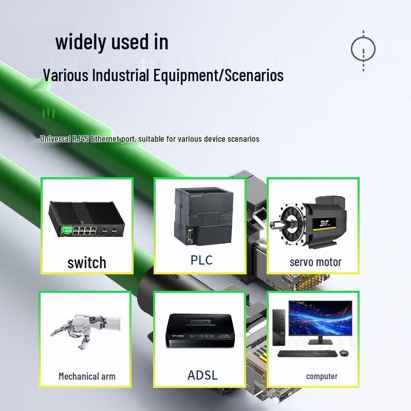 Промышленный Ethernet-кабель Suyu Cat 6a для Profinet/EtherCAT