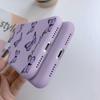 Мягкий силиконовый чехол Butterfly Purple для Xiaomi Redmi Note 13 Pro 13C 14 Samsung A35 A55 M35 Huawei Honor 200 iPhone Camera Защитный противоударный чехол