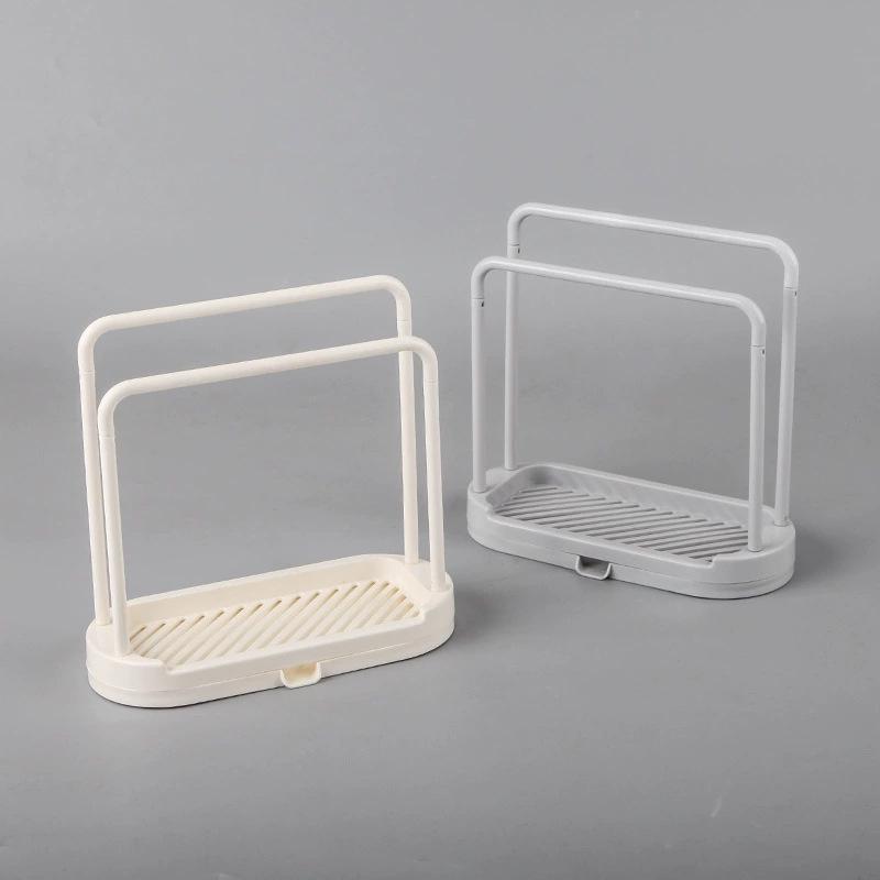 Multipurpose Kitchen Sink Storage Rack for Dishcloths, Sponges, Towels, and Soap