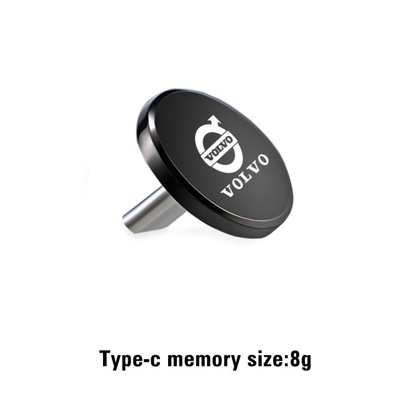 USB-накопитель большой емкости в виде значка автомобиля Автоаксессуары Для Volvo Xc60 Xc90 V40 V60 S60 V50 V90 S80 C40 XC40 V70 XC70 C30 C70 Rdesign