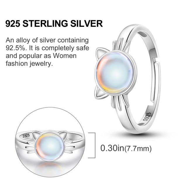 Кольцо из стерлингового серебра 925 пробы с изображением солнца и радуги, кольца-бабочки, украшенные бисером для женщин, дизайн, роскошные ювелирные изделия, подарок для вечеринки