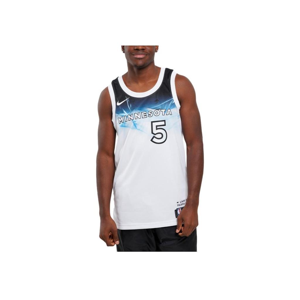 Nike Баскетбольная майка Edwards Timberwolves 24-25 City Edition SW, унисекс, белая FQ4350-100