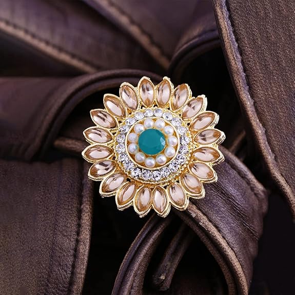 Последние Традиционные Коллекции Медь и Кубический Цирконий Классическое Коктейльное Кольцо для Женщин и Девушек