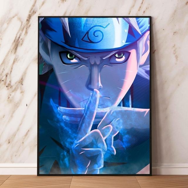 Японское классическое аниме Наруто, детский подарок, картина для семейной комнаты, украшение для детской спальни, изображение манги