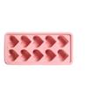Heart Shaped Ice Cube Tray Mold for Freezer, Easy Release Heart Molds for Cocktails, Whiskey, Drinkings, Silicone Molds for Chocolate, Candy, Soap