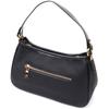 Bag with Two Removable Handles Made of Genuine Leather Vintage 22631 Black