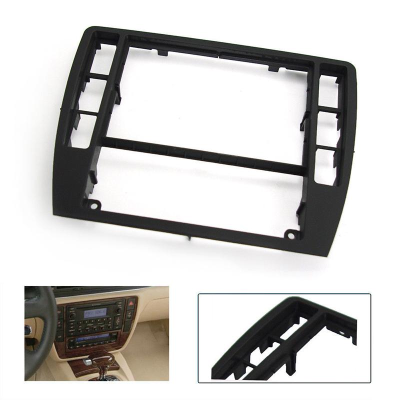 Черная автомобильная центральная консоль, стереорадиопанель, лицевая отделка для VW Passat B5 2001-2005 гг.