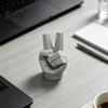 Уникальные Фото Реквизиты 3D Печатная Рука Жест Победы Скульптура Современная Смоляная Статуэтка для Дома Офиса Нишевые Акценты Настольный Декор Креативный Геометрический Палец