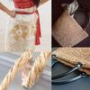 200M Raffia Paper Twine Rope Gift Wrap Ribbon Bouquet Wrapping DIY Crafts For Party Wedding Decoration