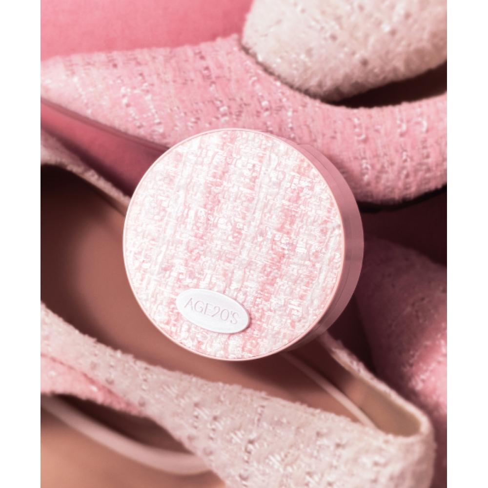 Age 20 S eSSence Cover Pact Flora  Original + Refill + Tweed Pouch 