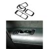 Door Lift Control Stickers For Porsche Cayenne 2003 2004 2005 2006 2007 2008 2009 2010 Carbon Fiber Car Interior Accessories