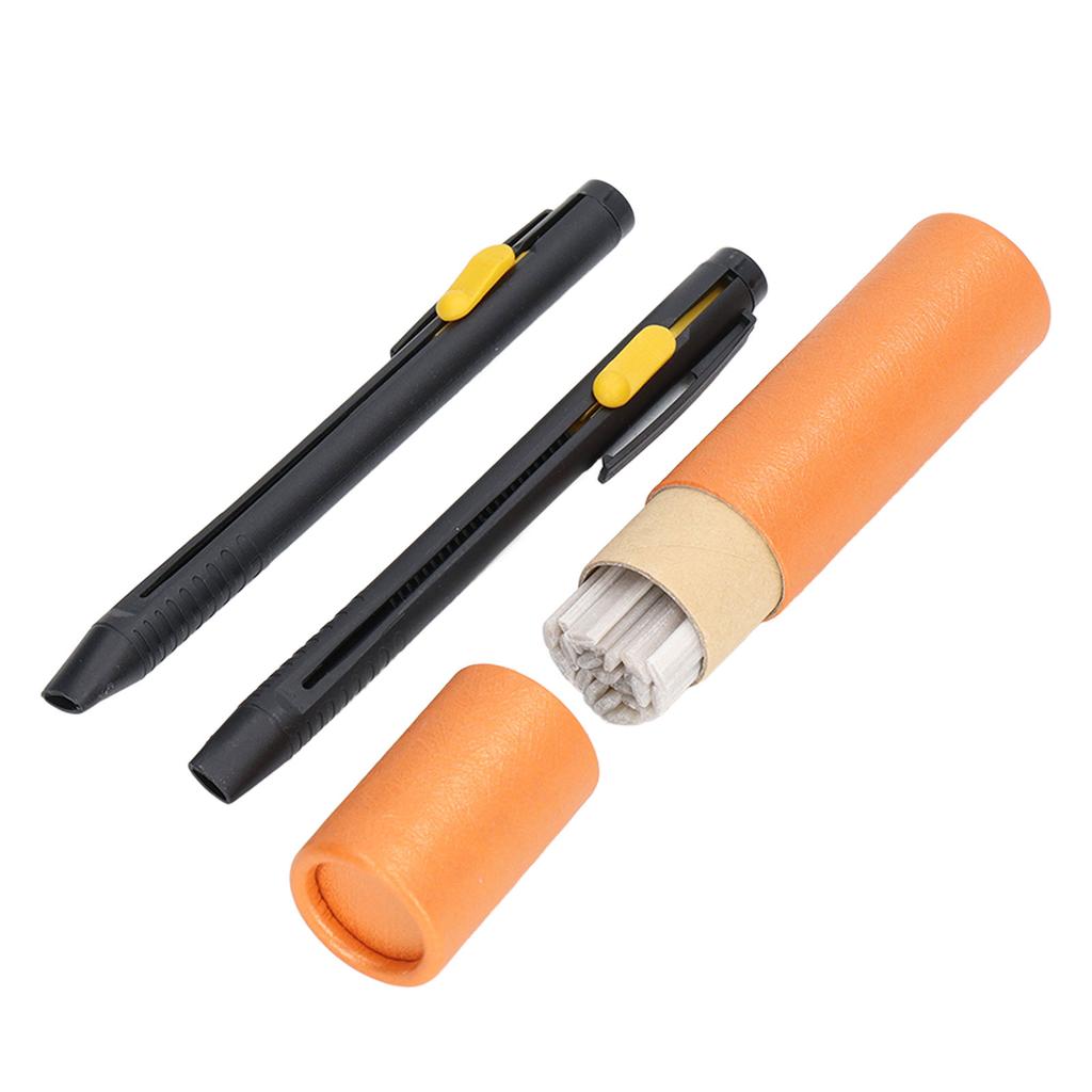 Fabric Chalk Marker Durable Erasable Natural Fading DIY Making Replaceable Tailors Liner Pen for