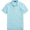 Polo SS22 Solid Logo Embroidered Cotton Short Sleeve Polo Shirt Men Tops Blue 710574020-176