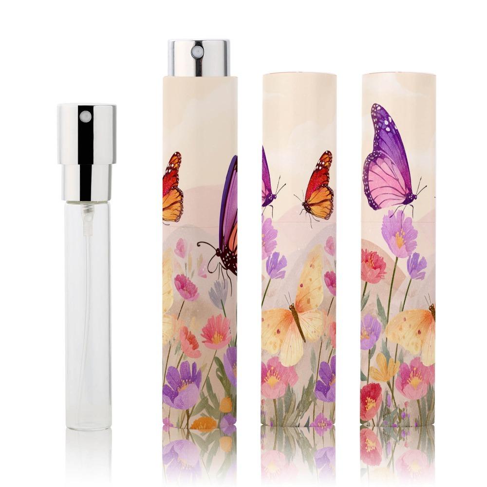 Butterfly Rotating Bottle 10ML Atomizer Bottle Portable Spray Bottle Liquid Dispensing