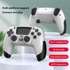 Игровой контроллер для PS4, совместимый с PS4/Slim/Pro/ПК, с 360° джойстиком/двойной вибрацией/6-осевым гироскопом