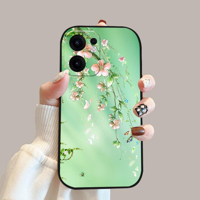 Мультяшный чехол для Oppo Reno13 F Ударопрочный мягкий силиконовый TPU чехол для телефона для Oppo Reno 13 F 13F 4G 5G Coque Reno13F Fundas Capa