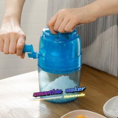 DIY бритва для льда, ручная портативная машина для приготовления ледяной слякоти, домашний снежный конус, машина для изготовления ледяных блоков для смузи