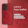 Magnetic Wireless Charge Leather Phone Case for Samsung Galaxy A53 A14 A33 A23 A13 A52 A52S A32 A22 A71 A51 Soft Bumper Cover