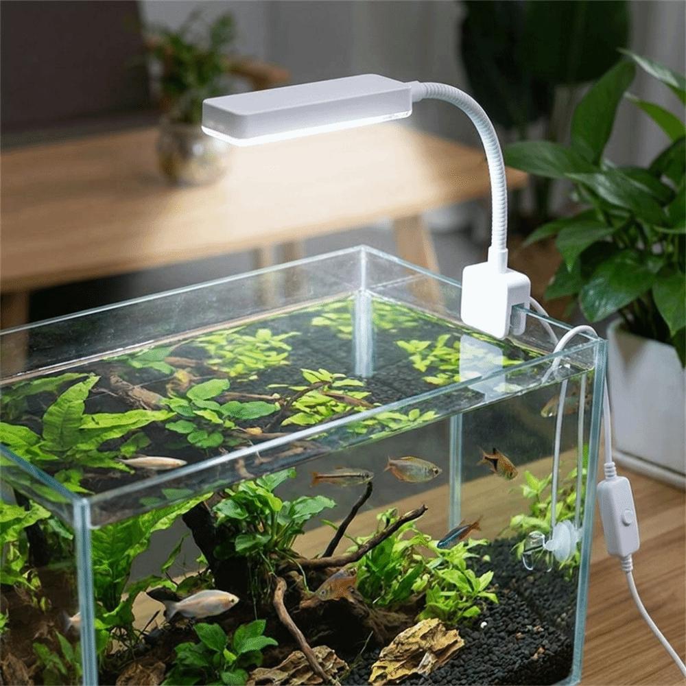 High Brightness Aquarium Decorative Light Waterproof LED Fish Tank Light Plant Growing