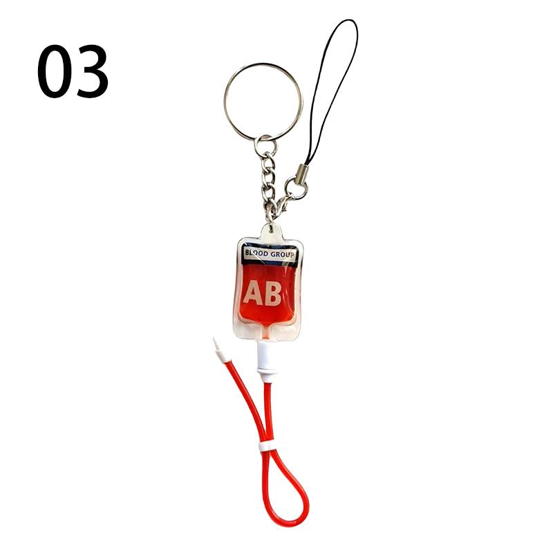 Y2K ювелирные изделия Sick Plasma Blood Bag брелок-подвеска аксессуары кулон Sweet Cool Girl