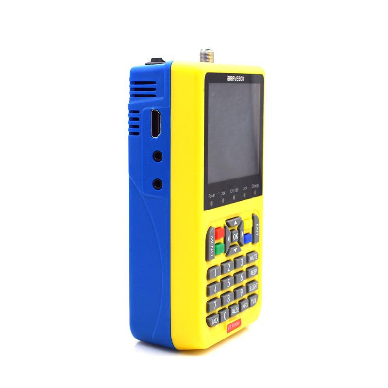 RUIRUIYU iBRAVEBOX V8 Finer HD DVB-S2 Satellite Finder MPEG-2 MPEG-4 Better Finder Meter