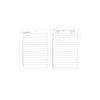 Ежедневник DESIGNPHIL Midori Business Diary 2027 A5 На кольцах Горизонтальная раскладка Начало Январь 2027 - Черный