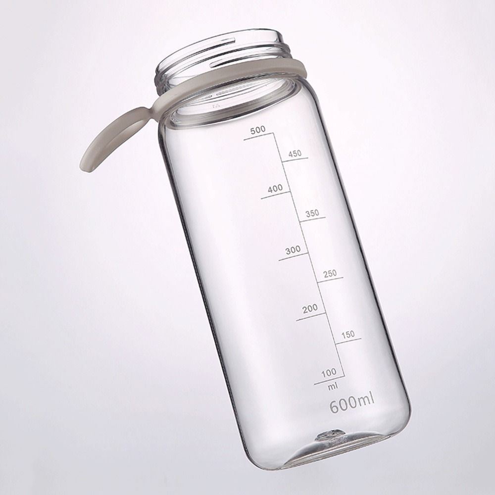 Soft Silicone Handle Cold Brew Coffee Maker Airtight Lid Portable Water Bottle  Sports Activities