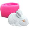 3D Rabbit Silicone Mold For Diy Cupcake Cake Pudding Chocolate Fondant Mold
