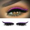 8 Pairs Lazy Eye Shadow Eyelash Eyelashes Makeup Stickers Eye Waterproof Glitter Eyeshadow Makeup Stickers