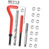 30 шт. набор вставок для ремонта метрической резьбы M3 M4 M7 M9 M11 Helicoil Car Pro Coil Tool 304 нержавеющая сталь сумка для авторемонтных инструментов