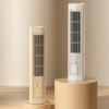 Tower Fan USB Charging Portable Air Conditioner 1200mAh Desktop Cooling Fan Wireless Desk Fan for Home Office