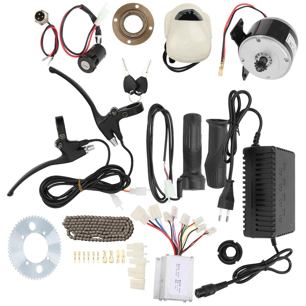 14PcsSet 24V250W DIY Electric Bicycle Conversion High Speed Accessory Kit
