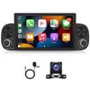 Android 13 Car Navigation 7-inch Built-in Carplay + Android Auto / 2 + 32G + AHD Camera + Microphone Applies To 13-20 Fiat Panda