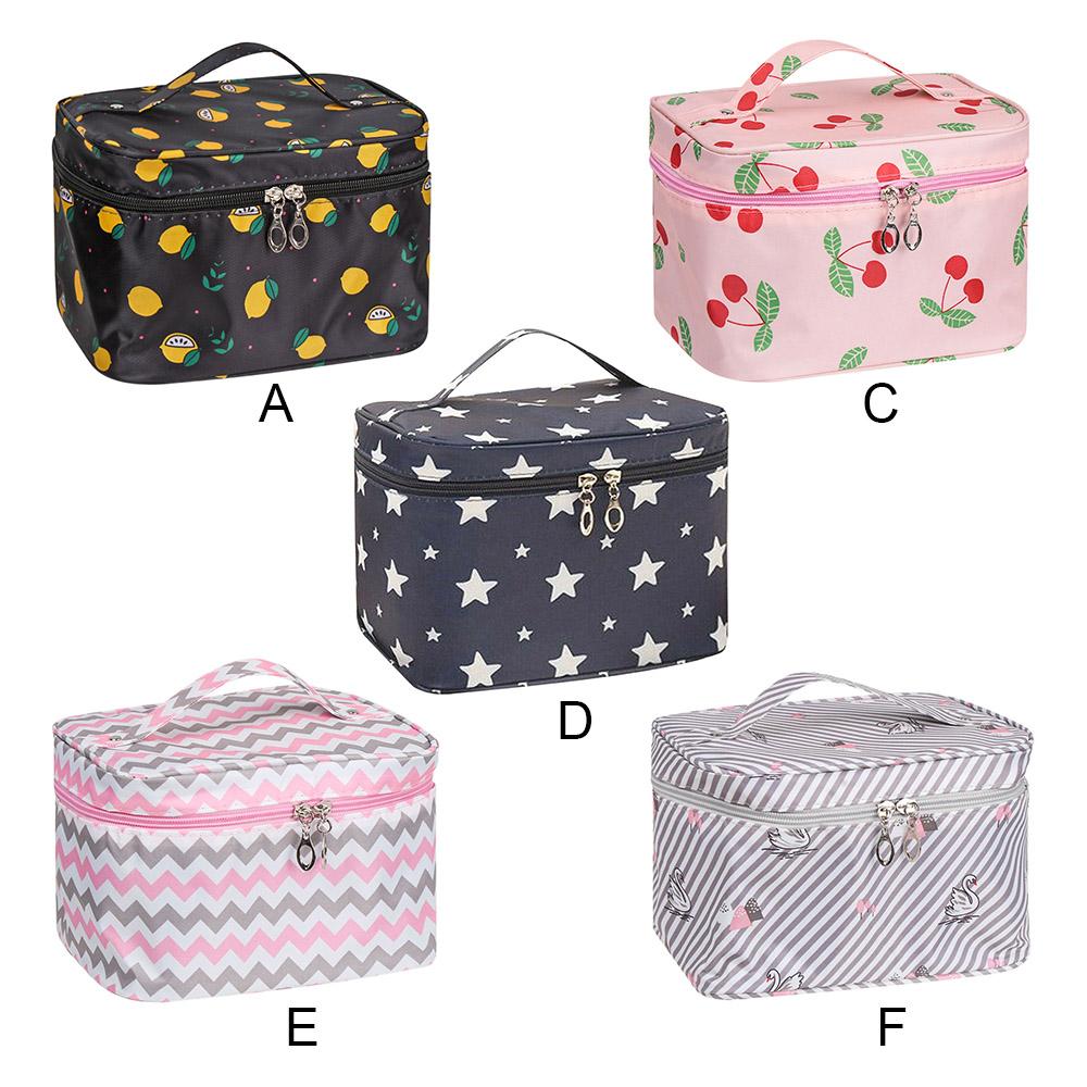 Waterproof Storage Cosmetic Box Portable Vanity Case Make-Up Bags Nail Tech Organizer