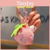 Creative Carrot Strawberry Bamboo Cat Plush Doll Pendant Keychain For Kids And Collectors