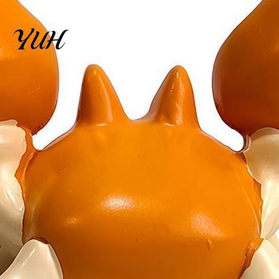 Desktop Storage for Glasses Cute Crab Pen Holder, Resin Cartoon Desk Organizer, Funny Holder Stand Pencil Fun Decor Office, Home Accessories Students