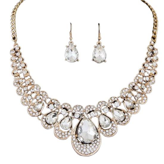 2 шт./компл. преувеличенные благородные красивые серьги-колье, многоцветные капли воды, подвеска из искусственного камня, серьги, ювелирные аксессуары