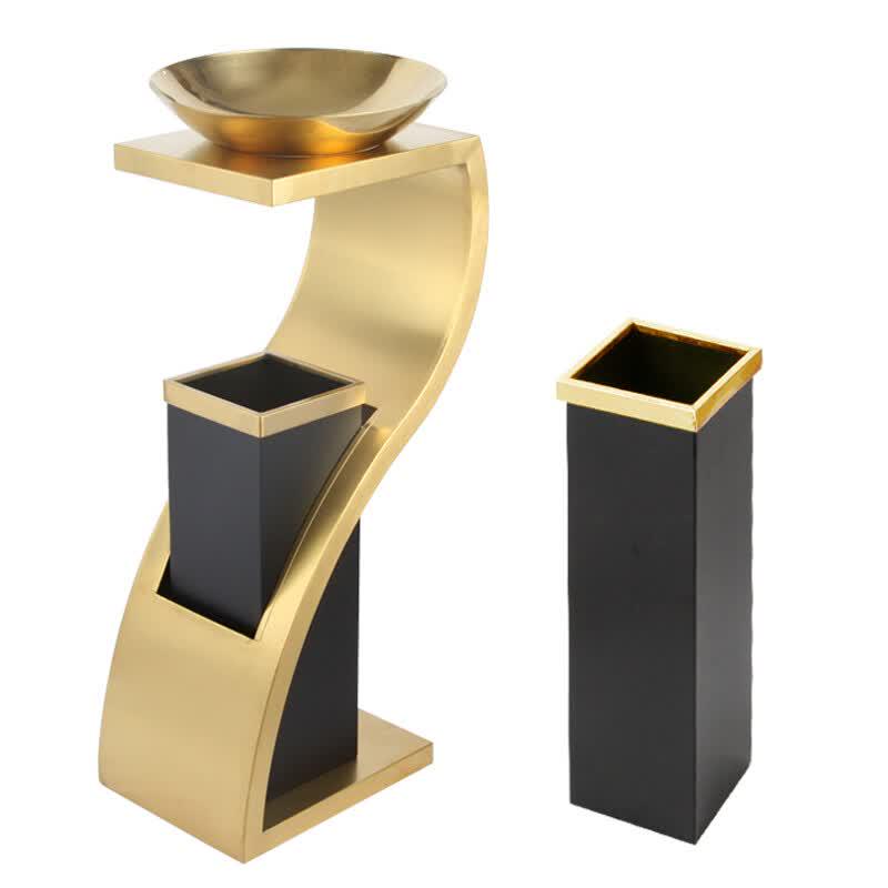 Commercial Stainless Steel Ashtray Waste Bin