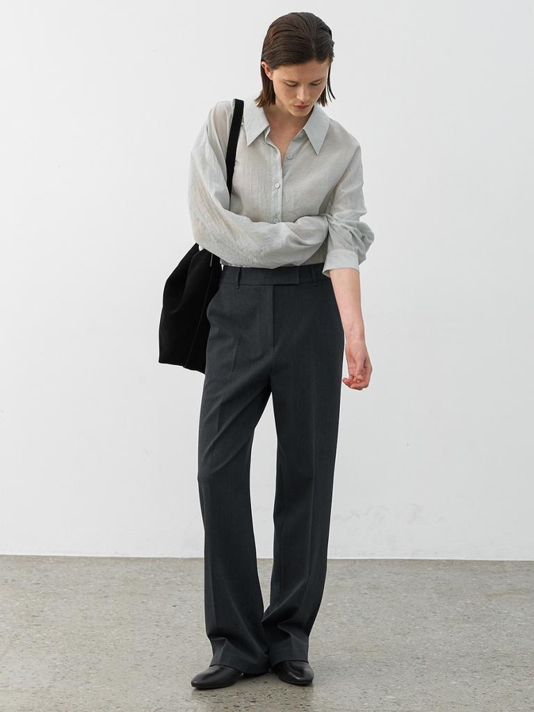 ATELIER NAIN Essential Straight Fit Pants(Pt-5694)