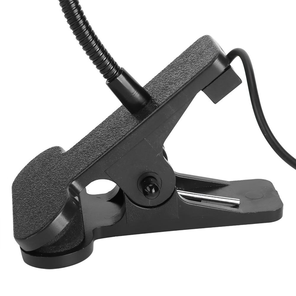 USB Powered USB LED Table Light Adjustable Gooseneck LED Clip On Light Mini Desk Night Lamp  Study