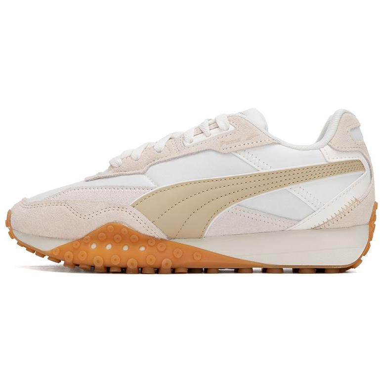 Puma Blktop Rider Низкие Повседневные Кроссовки Унисекс Белый Коричневый 401440-04